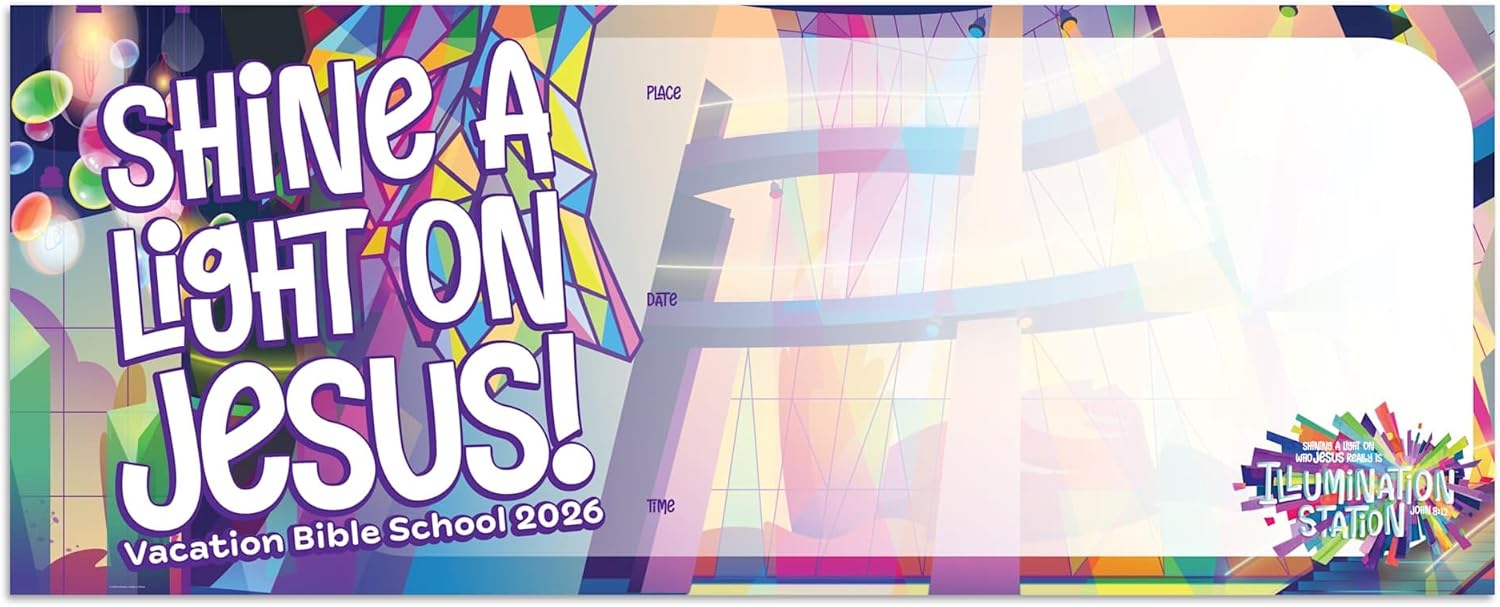 Lifeway Kids VBS 2026 Illumination Station Promotional Banner
