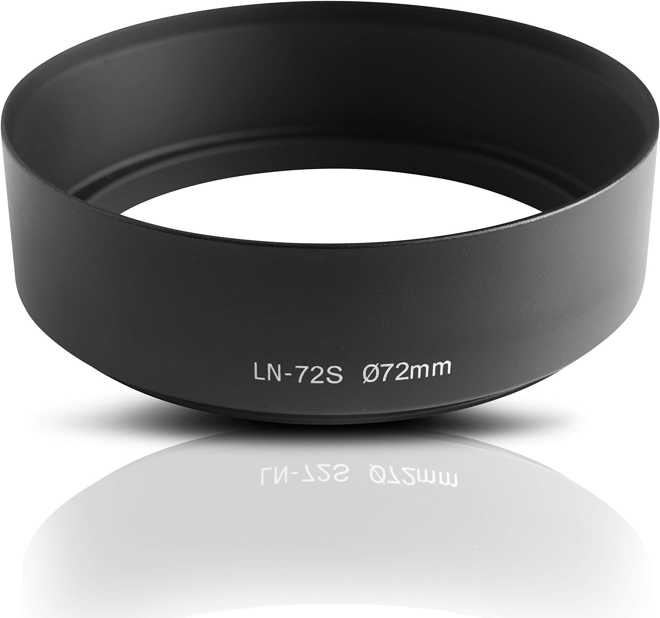 Weitwinkel Gegenlichtblende 62mm – Aluminium, Schwarz, Für Objektivschutz & Bessere Bildqualität
