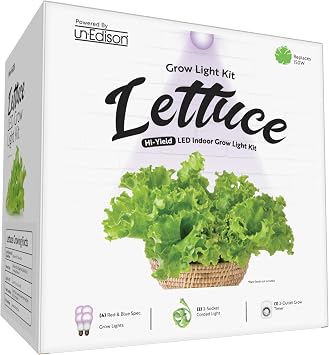 Miracle LEDs Veggie Grow Kits 4KK Lettuce Purple Edition 2-Pack