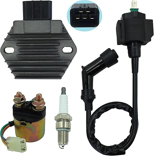 Regulador de Voltaje Rectificador Ajuste para Honda Rancher 350 TRX350FE TRX350FM TRX350TE TRX350TM 2000-2006 Foreman 450 TRX450ES 1998-2001 con