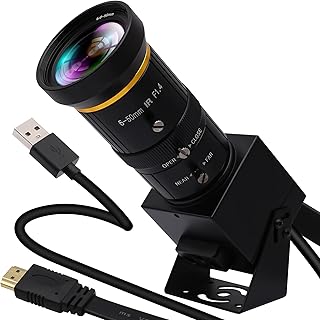 IFWATER HDMI USB Webcam 4K Camera Simultaneous Output Video Conference Camera H.265 10X Optical Zoom Lens Close up USB Com... Price In India