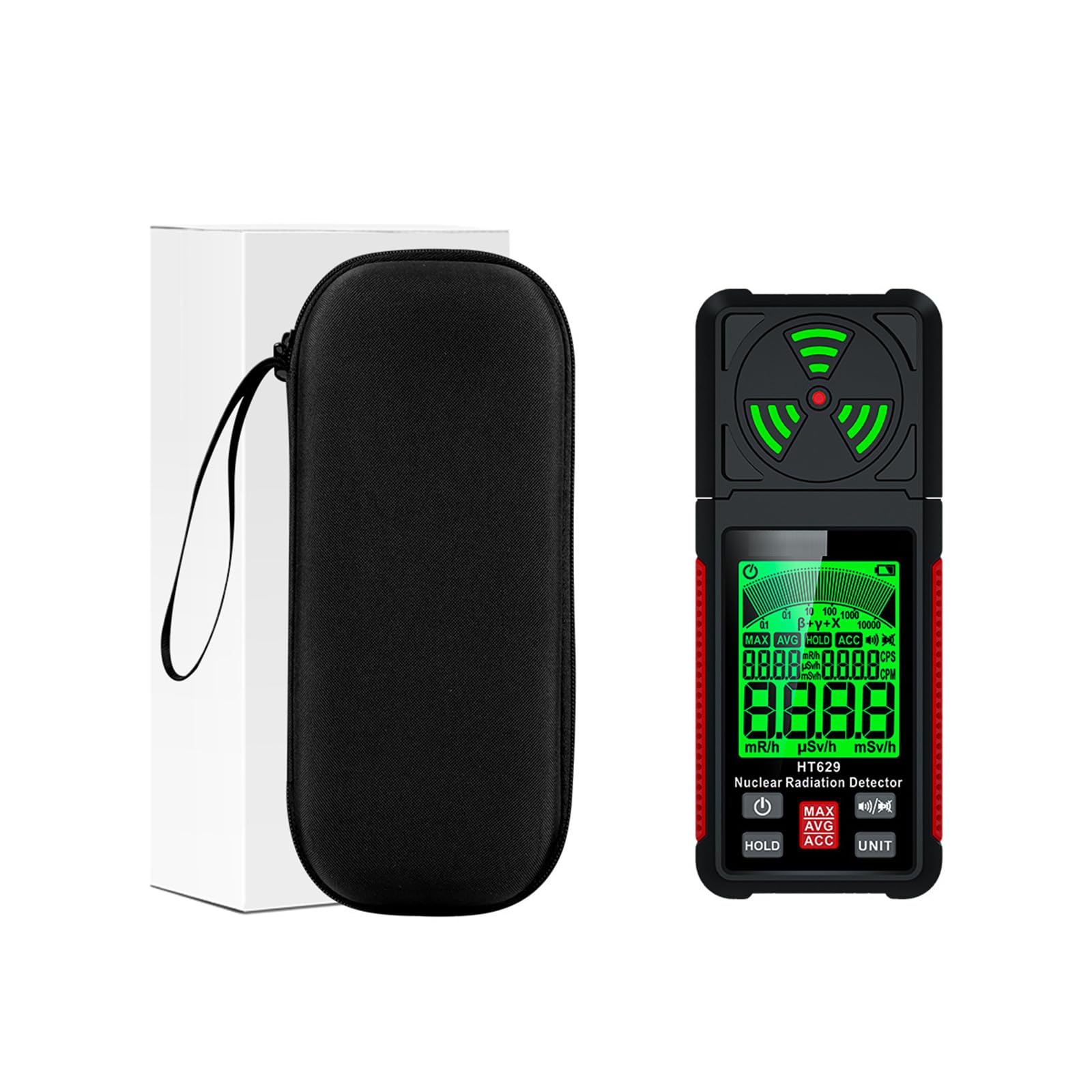 Functional Radiation Measuring Device Meter Perfect for Ensuring in Residential and Commercial Space Detection Device