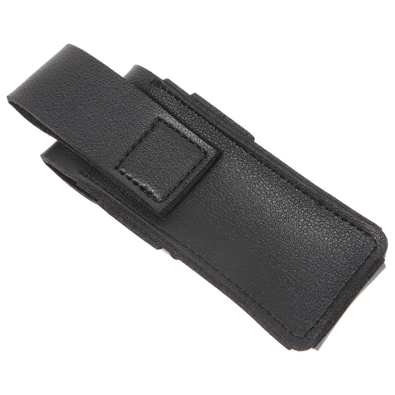 VICASKY Harmonicas Harmonica Portable Instruments Accessory - Leather Holster Harmonicas Storage Case PU Harmonica Covers Portable Sleeves Instruments Accessory for Lovers Black Blues