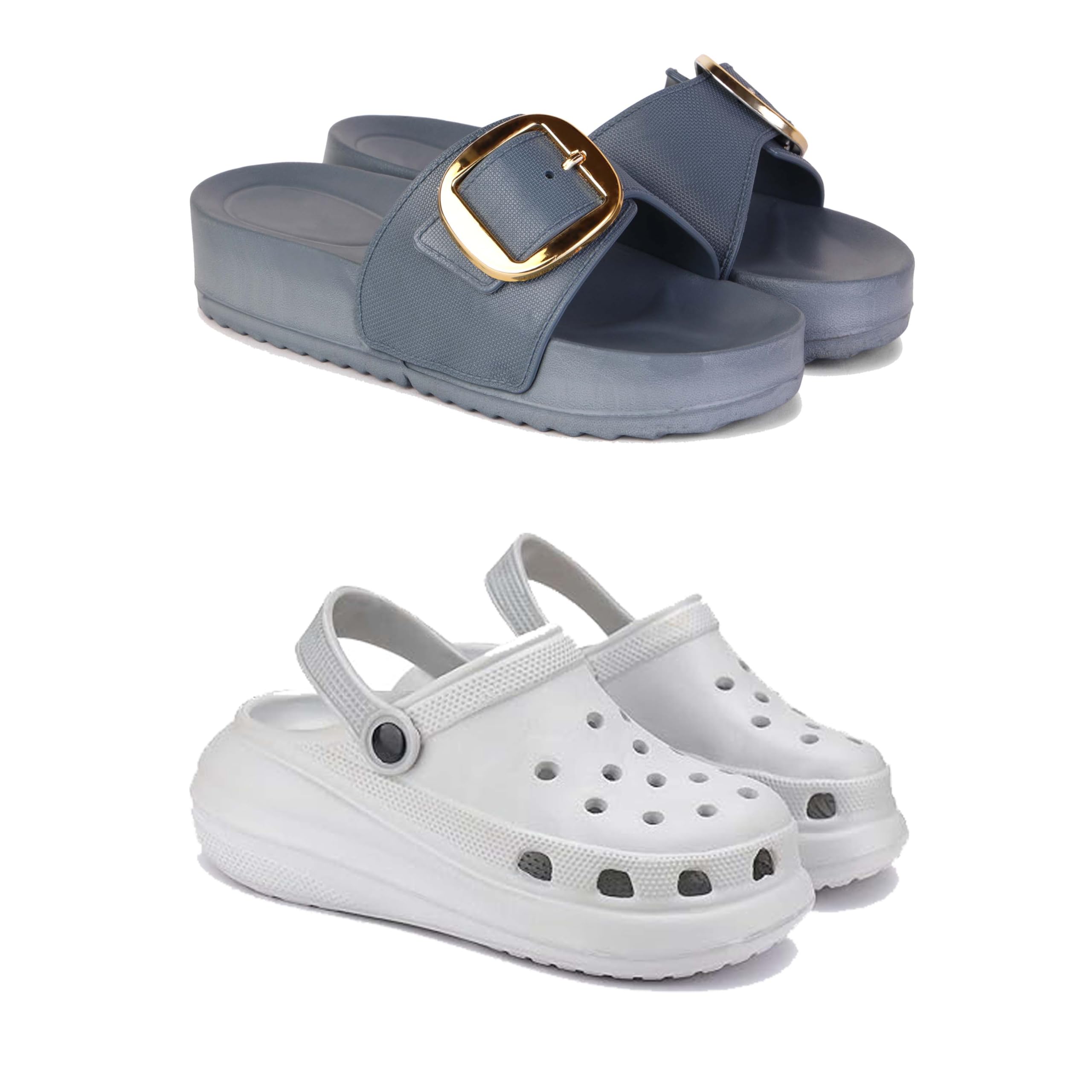 sandal for Women's,slip-ons,quality casaul sandals for Women's GRP-SAN-(2-COMBO)-1998-OO5