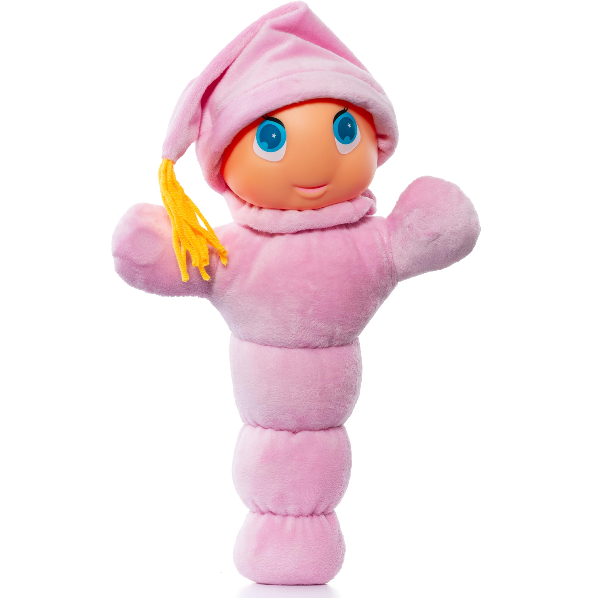 MOLTO | Gusy Luz® Arcoiris Rosa, Luz Quitamiedos Infantil, Muñeco Clásico para Dormir, 2 Nanas para Soñar, Modo Día y Noche, Juguete Bebé Desde 0 Meses