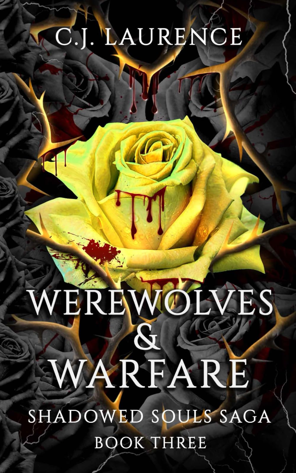 Werewolves & Warfare: A Dark Paranormal Romance of Demons, Vampires, Werewolves, Seduction, and Revenge: 3 (Shadowed Souls Saga)