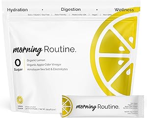 ROUTINE Morning Daily Hydration Electrolyte Powder Packets