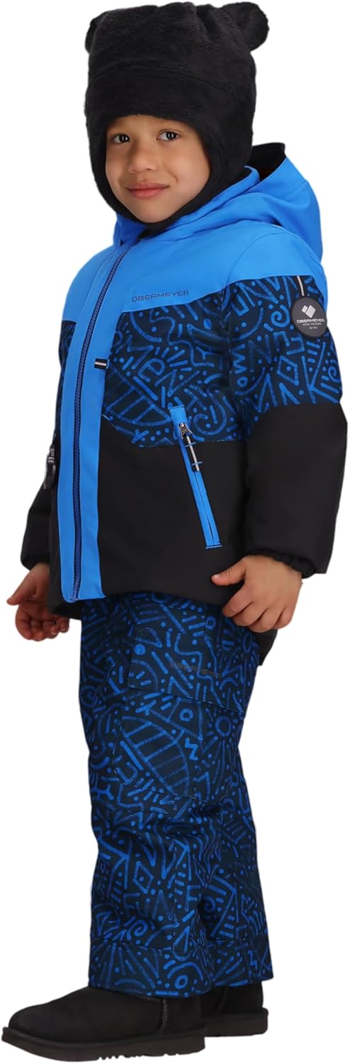 Obermeyer Boys Altair Ski Jacket, Insulated and Waterproof with Kids I-Grow System