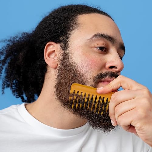 Miniatura 5 de Mini peine de dientes anchos, pequeño peine desenredante de viaje, peine de pelo rizado, peine portátil para ducha, peine húmedo para mujeres, peine