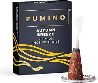 Fumino® Autumn Breeze Fresh Incense Cones 20 per Box Masala Agarbatti Joss Scent Fragrance for Relaxation and Meditation, Home and House Decor