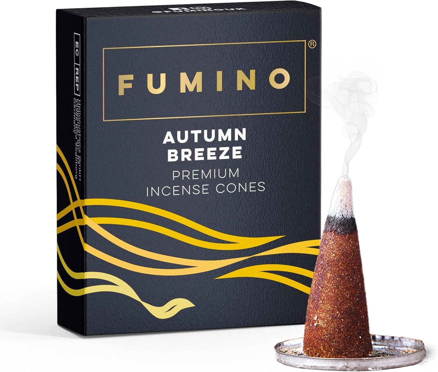 Fumino® Autumn Breeze Fresh Incense Cones 15 per Box Masala Agarbatti Joss Scent Fragrance for Relaxation and Meditation, Home and House Decor