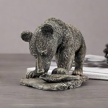 Amazon.co.jp: Ozozuize ツキノワグマの置物、ツキノワグマの置物,クマ