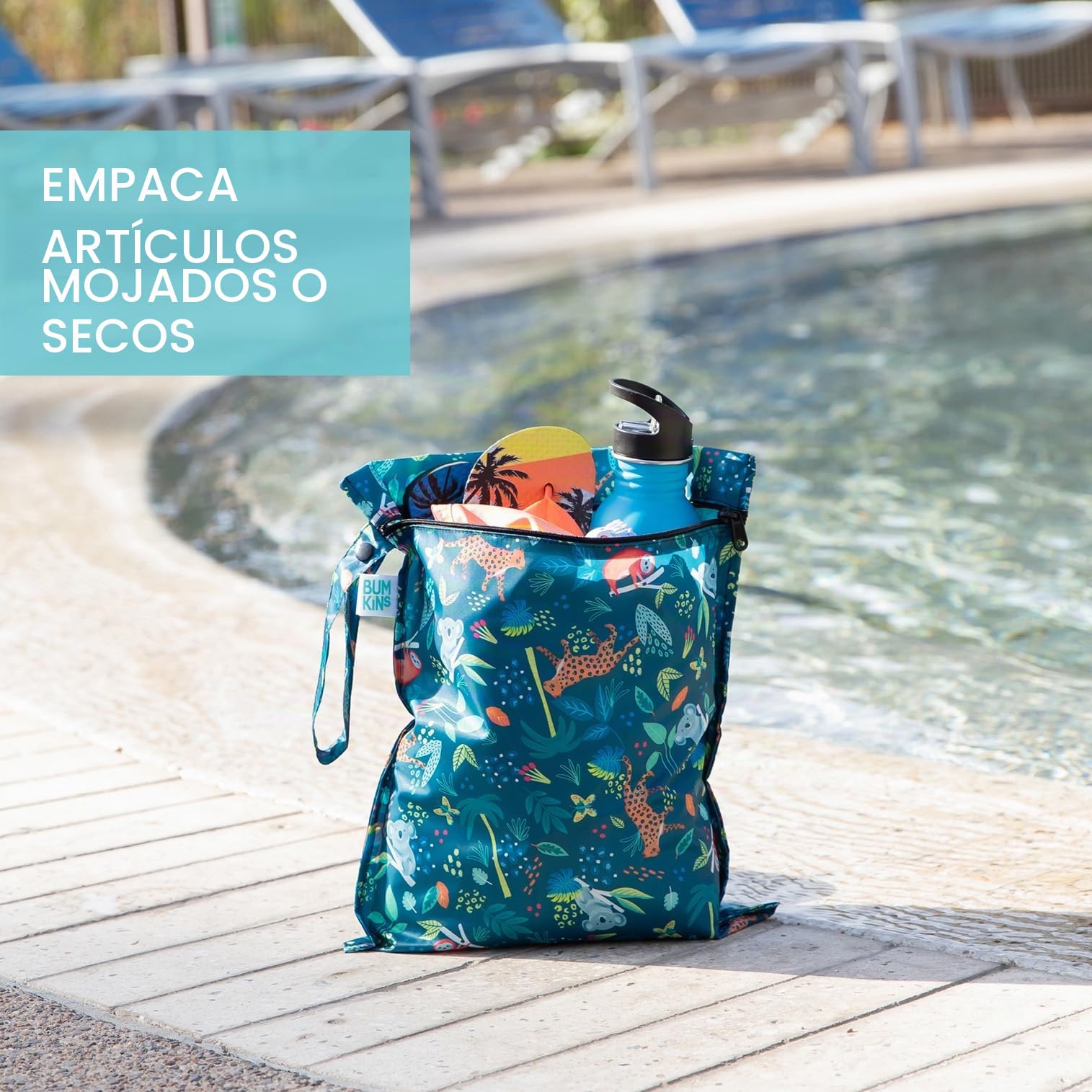 Bolsa Impermeable Reutilizable con Cremallera