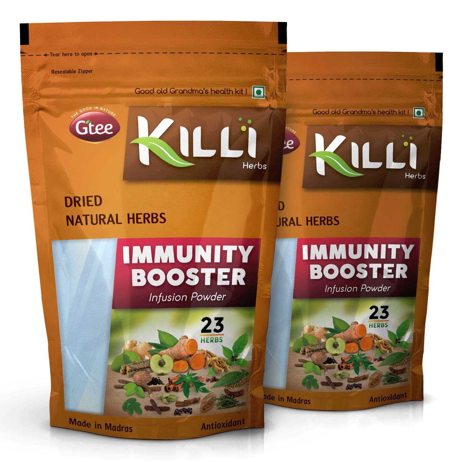 See full amazon price history chart for KILLI Immunity Booster Powder | Ayurvedic Kadha for Immunity Support with blend of 23 Natural & Pure Herbs, 100g (Pack of 2) KILLI Immunity Booster Powder | Ayurvedic Kadha for Immunity Support with blend of 23 Natural & Pure Herbs, 100g (Pack of 2) (B08G55WGVL) Amazon Price History, Amazon Price Tracker