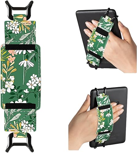 Miniatura 29 de CoBak Correa de Mano Segura para Kindle y Tabletas - Soporte de Agarre para Dedos Versátil y Ligero para Kindle/Kobo/Voyaga/Lenovo/Sony E-Book Oro