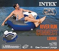 Vista 6 de Intex 58854EP River Run Connect Lounge - Tubo de agua flotante inflable (paquete de 7)