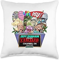 Vista 5 de JEFF DUNHAM Columbus, OH (2023) - Almohada de 18 x 18 pulgadas, multicolor