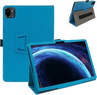 Case for ALLDOCUBE Ultra Pad 13-Inch Tablet,Shockproof PU Leather Cover with Hand Strap, Two-Fold Stand,Compatible with Ultra Pad 13" Android Tablet Blue