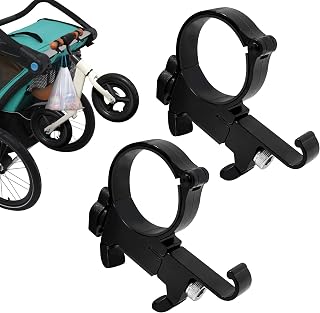 Kinder Laufrad und Fahrrad Edelstahl-Halterung, Fahrradträger Kompatibel mit Thule Chariot ab 2017-2023 Cross, Sport, Cab, Lite, Geeignet für bis zu 14 Zoll, Maximale Belastbarkeit 15 kg, für Anhänger