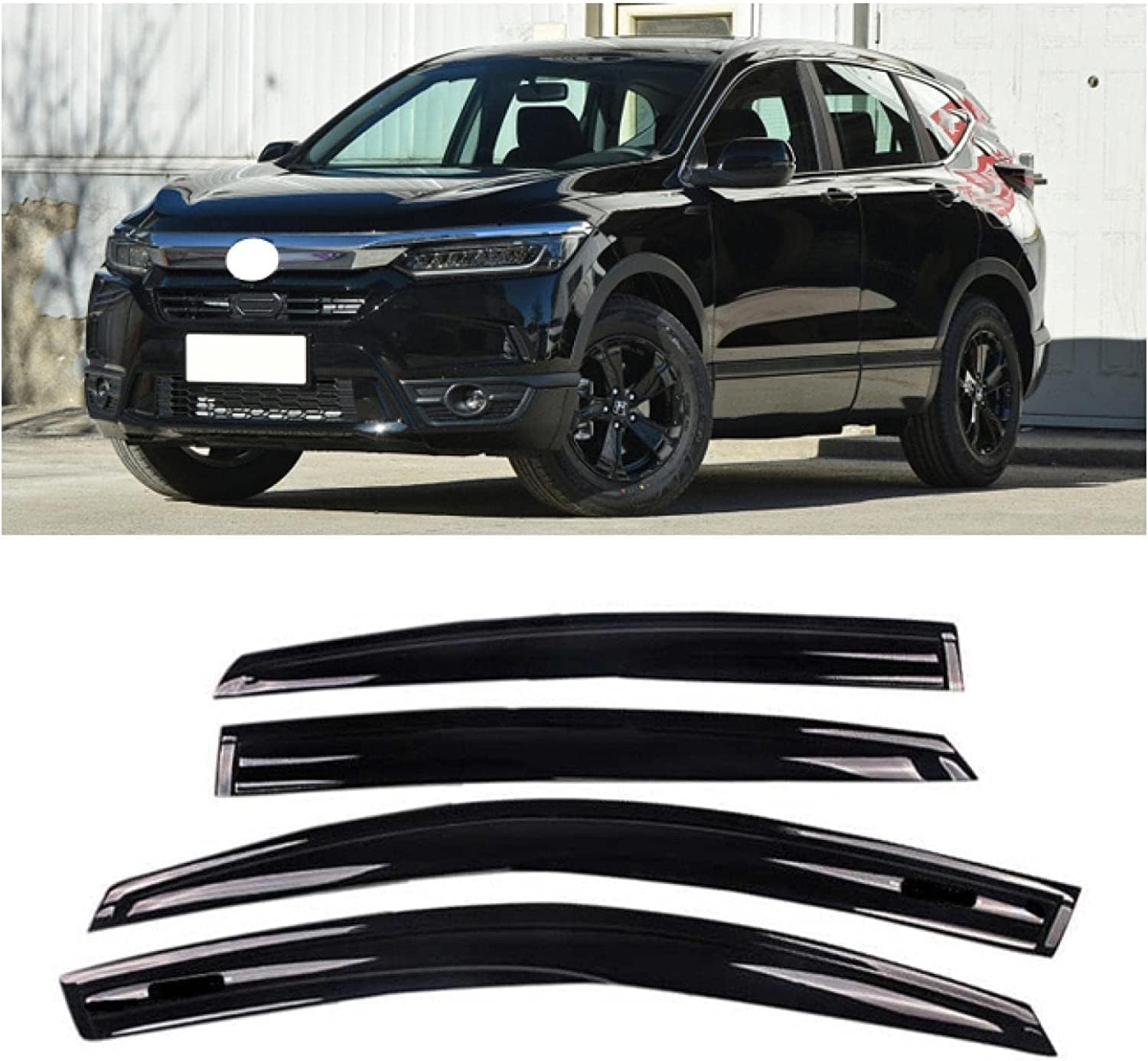 PANXUC Car Wind Deflectors for Breeze 2020, Side Window Wind Rain Deflector Window Visor Sun Rain Guard Smoke Guards