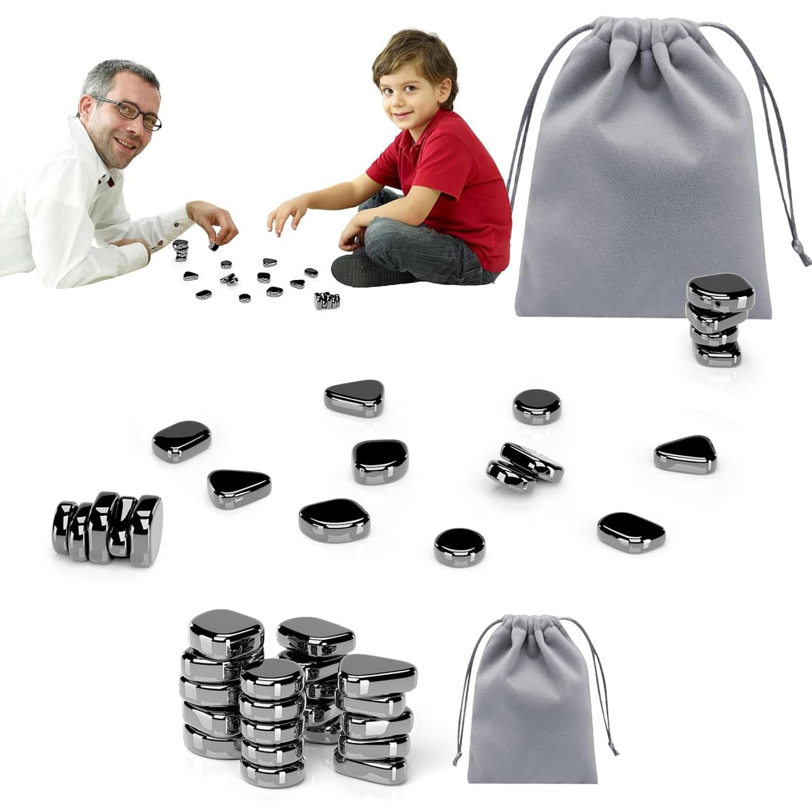 Magnetic Chess Game, Strategy Game for Kids & Adults, Travel-Friendly