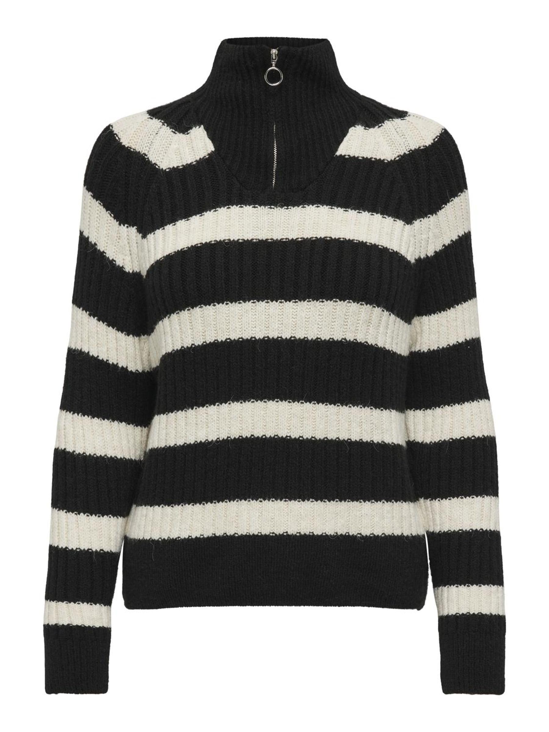 ONLLEISE FREYA LS ZIP HIGH NECK KNT NOOS Kazak Kadın