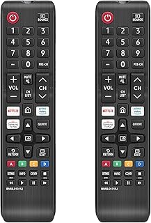 【Pack of 2】 New Universal Remote for Samsung TV Remote Control, Replacement Compatible for All Samsung Smart LED, LCD, HDT...
