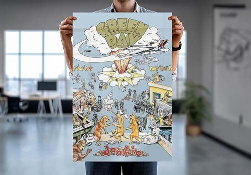 Miniatura 7 de Green Day - Póster musical (Dookie - Portada del álbum) (Tamaño 24" x 36") (póster laminado)