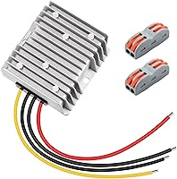 Vista 11 de Convertidor de aumento de 12 V a 48 V, 12 voltios a 48 V, 288 W, 6 A, regulador de voltaje para carritos de golf, club auto, sistema solar, RV