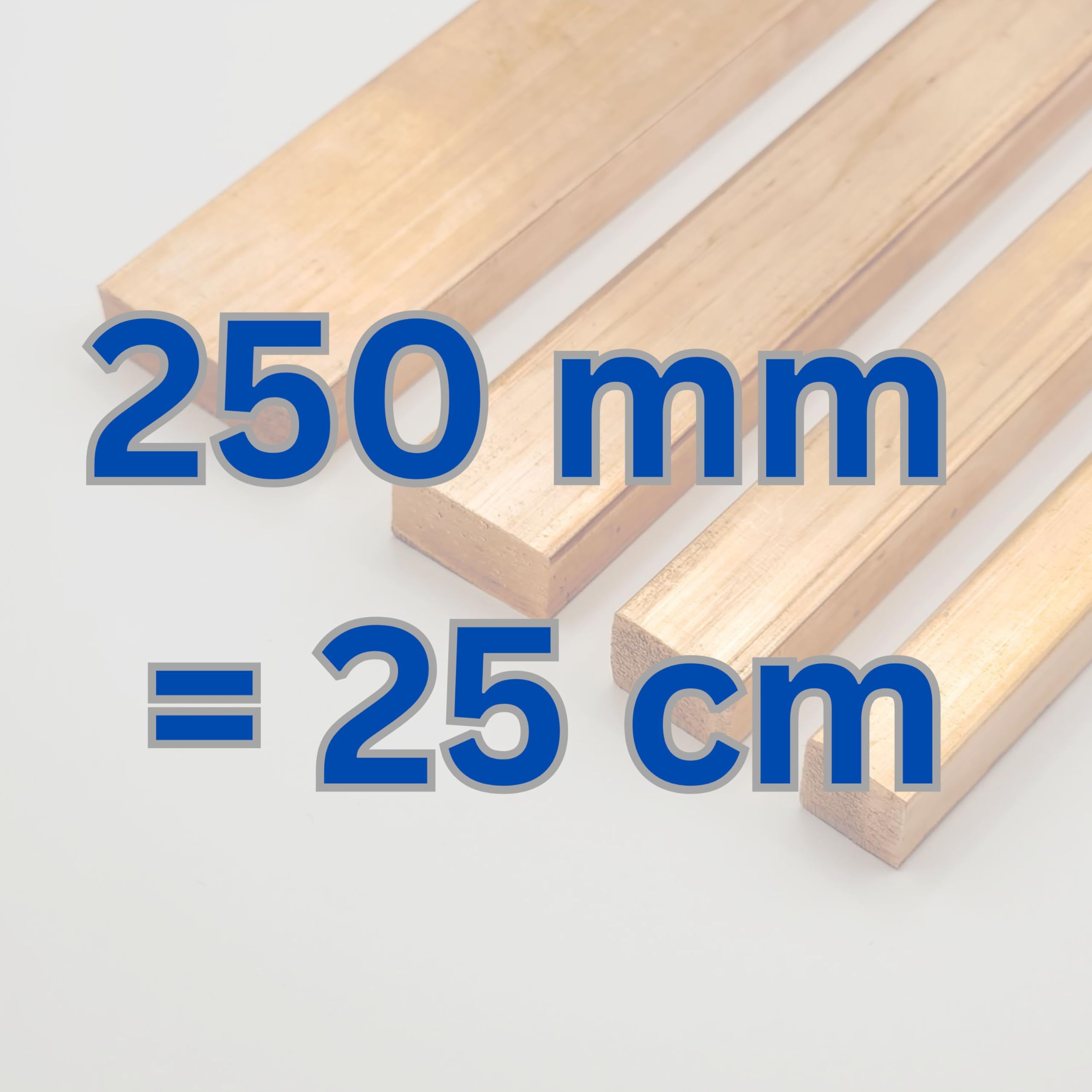 Barre plate en cuivre Cu99,9 - Largeur : 8 à 80 mm - Épaisseur : 2 à 15 mm - Longueur : 50 à 2000 mm - Profil plat - Matériau : tôle pleine matière plate (longueur : 250 mm = 25 cm, 30 x 6 mm)