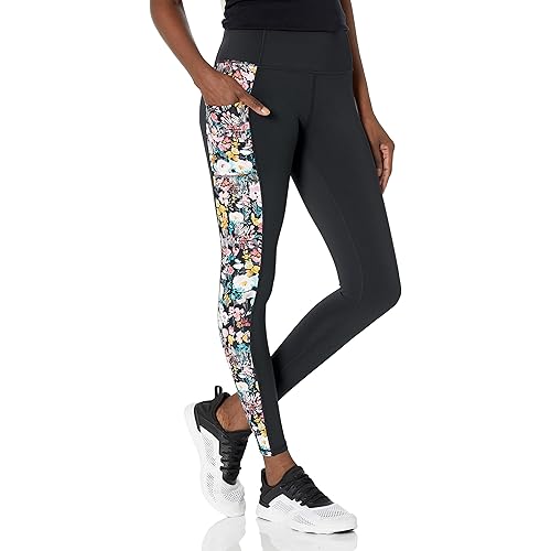 Vera Bradley Women's Active High-Waist Leggings with Side Pocket and 26" Inseam (Extended Size Range)