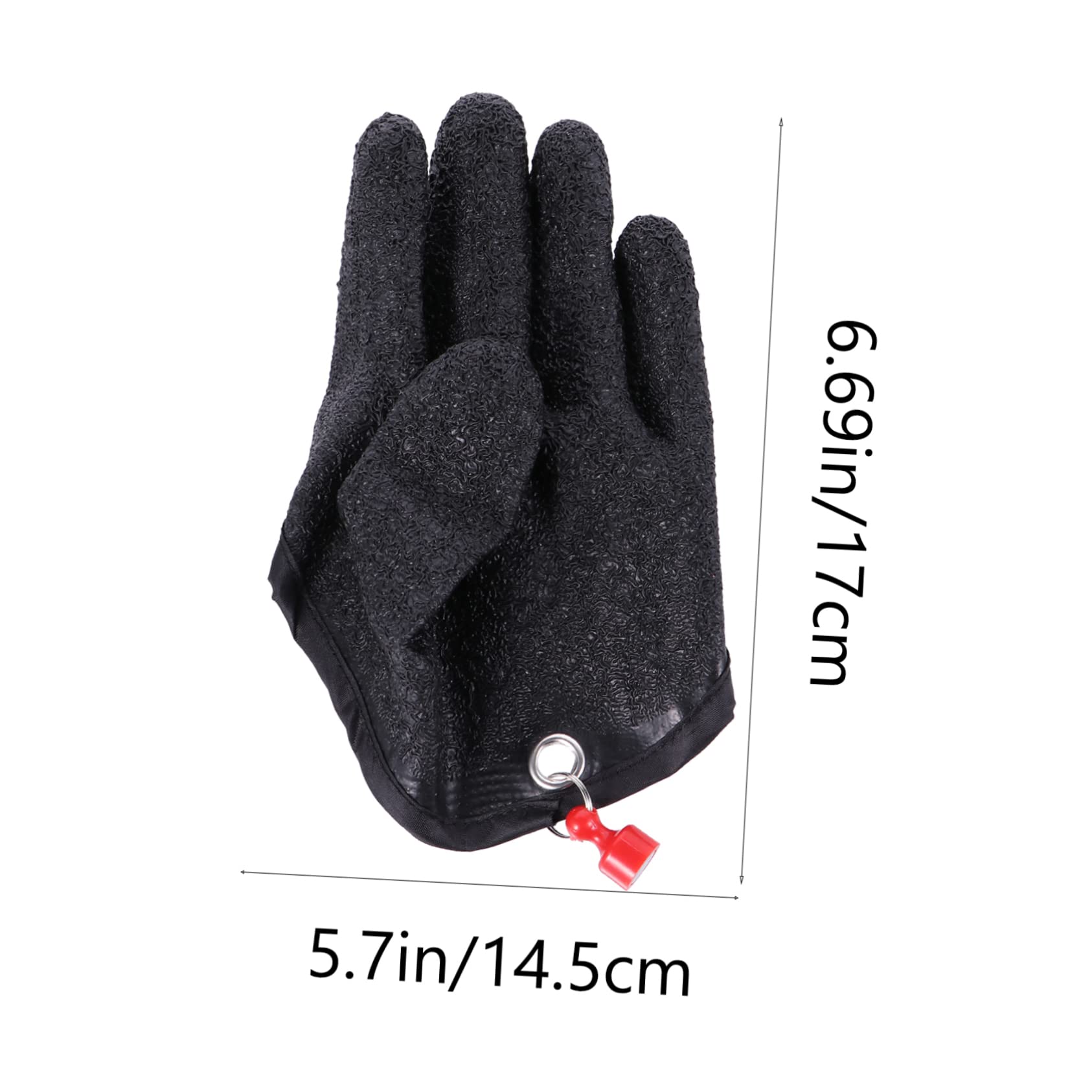 BRIGHTFUFU Non-Slip Fishing Thickened Grip Spearfishing for Men Women Fishing Accessories Left Hand Random Color