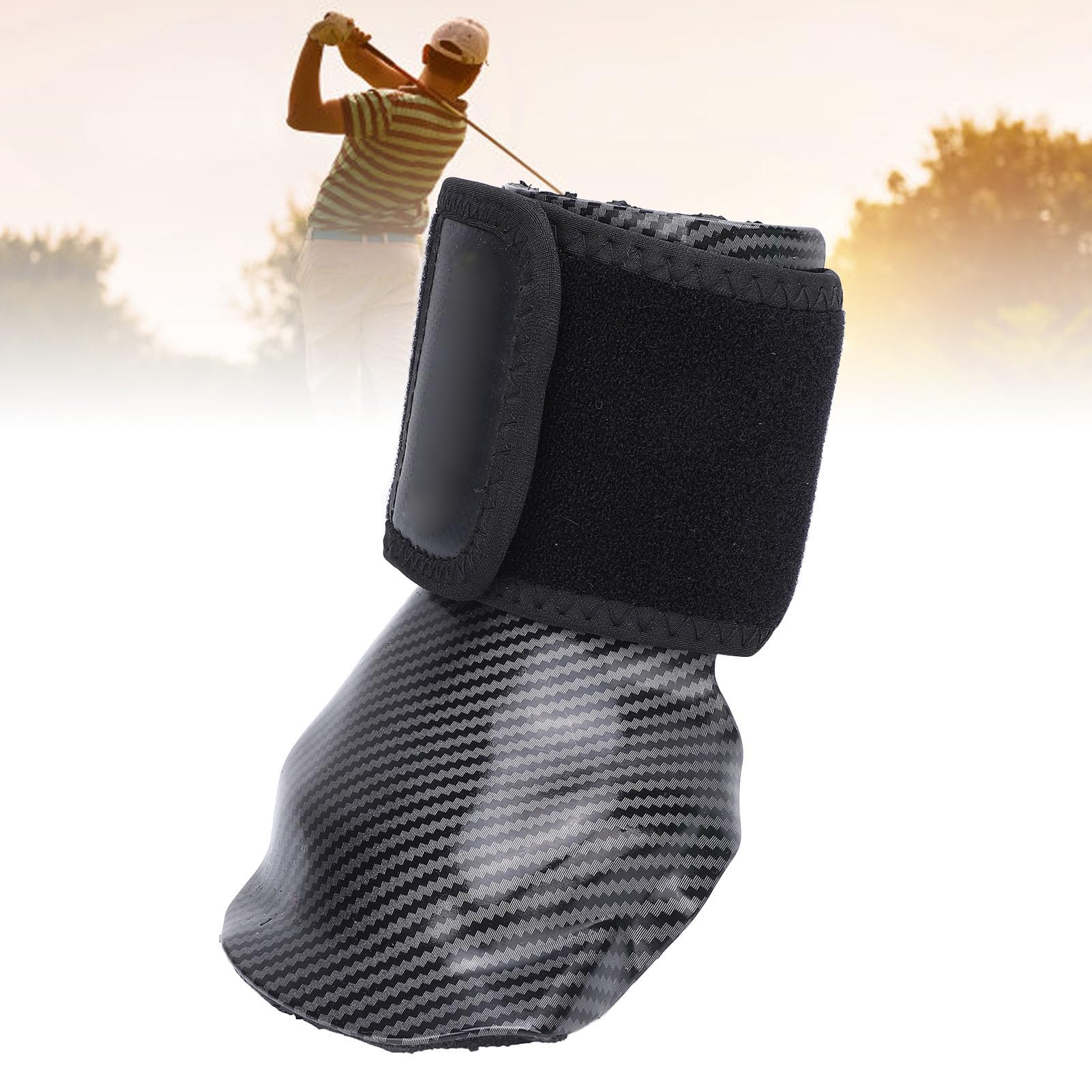 RiToEasysports Bola de Entrenador de Swing de Golf, Ayuda de Entrenamiento de Pulsera Elástica Ajustable, Equipo de Entrenador de Muñeca de Golf de Espuma PU con Material Reforzado para Todos los