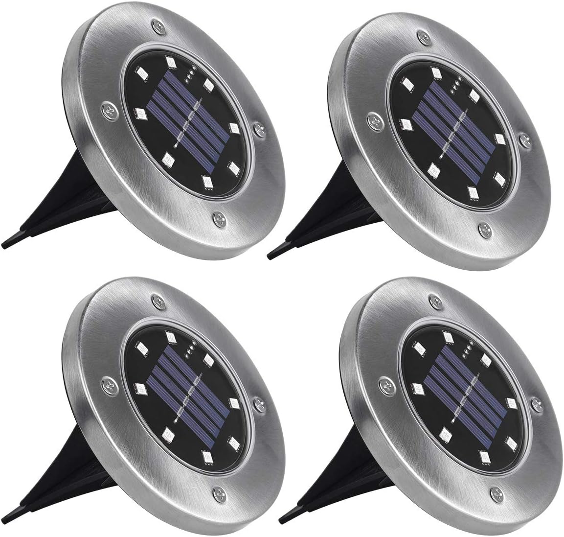 Faretti A LED Da Giardino Con Picchetto IP65 3W 220V – Set Da 10 Luci Da Esterno Bianco Freddo Per Alberi, Viali E Patio - 6