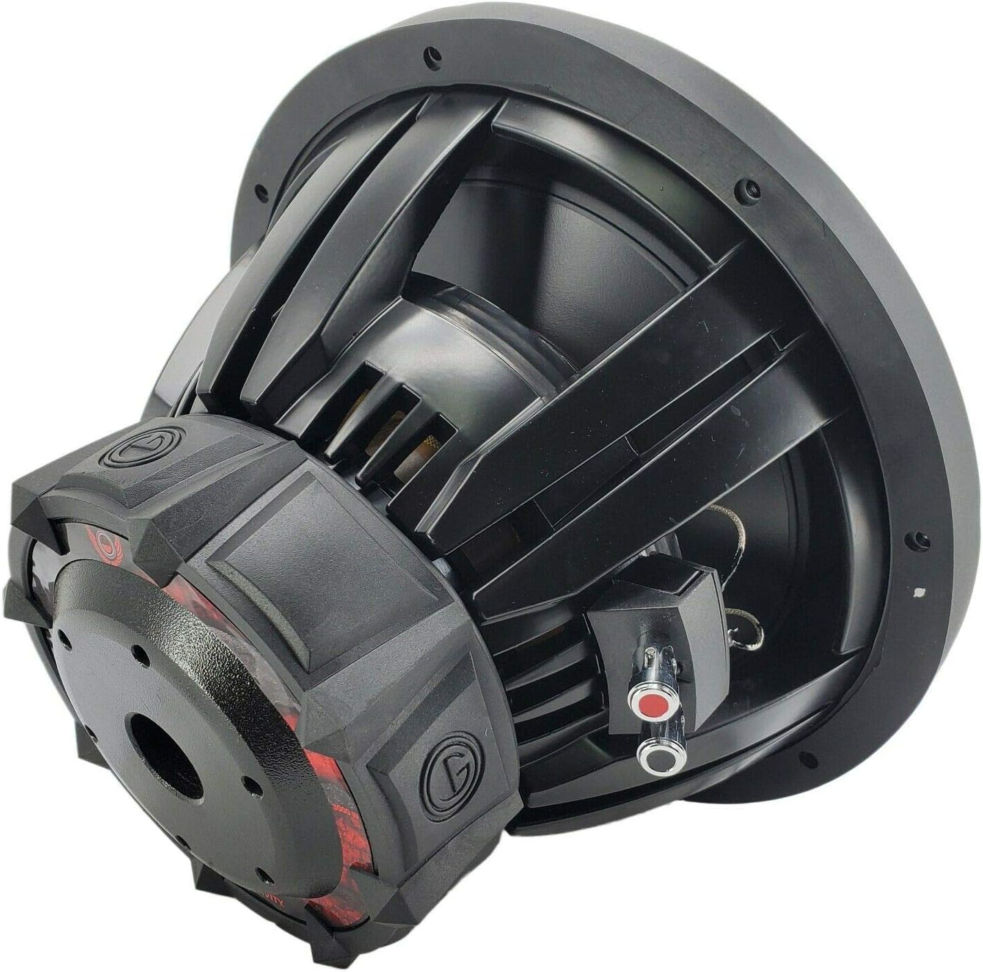 ด้านข้าง view of Gravity G5 Subwoofer showing mounting points