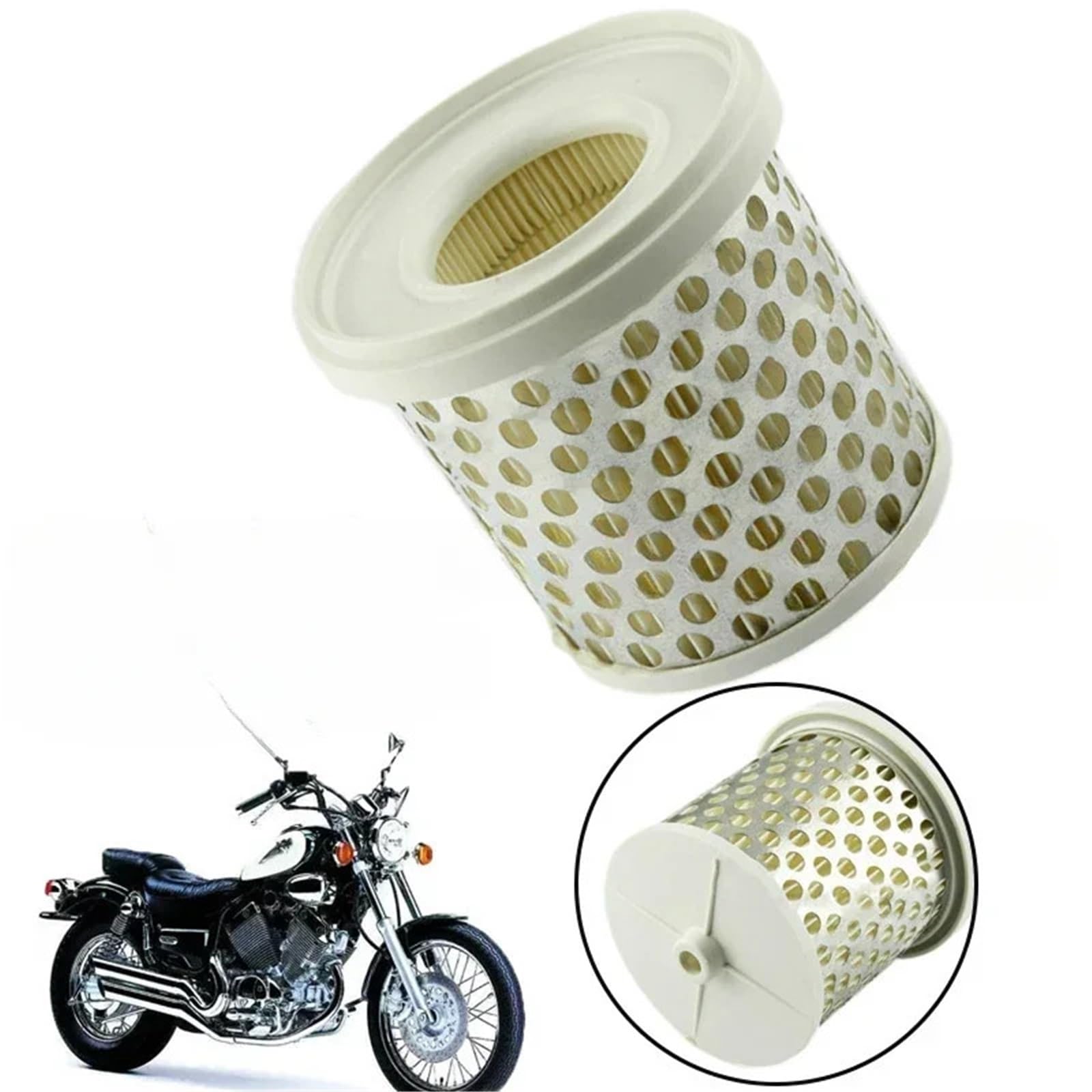Kompatybilność z Pit Bike crossowym‌ Filtr powietrza motocyklowy pasuje do YAMAHA XV535 XV500 XV400 Virago400 Virago500 Virago535 Części zamienne do filtra wlotowego