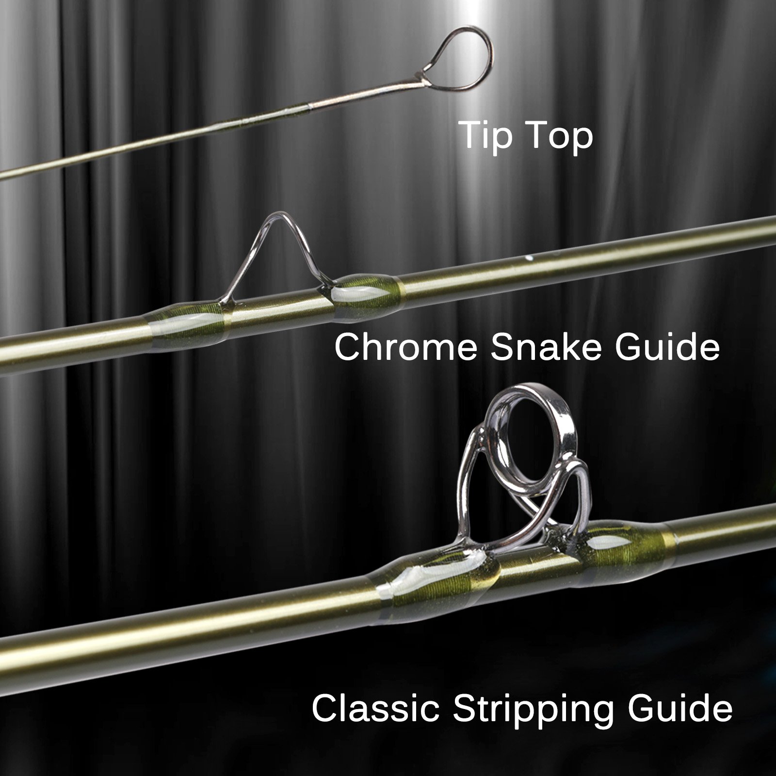 Brave Eagle Spinning Rod 1PC 3' ICE