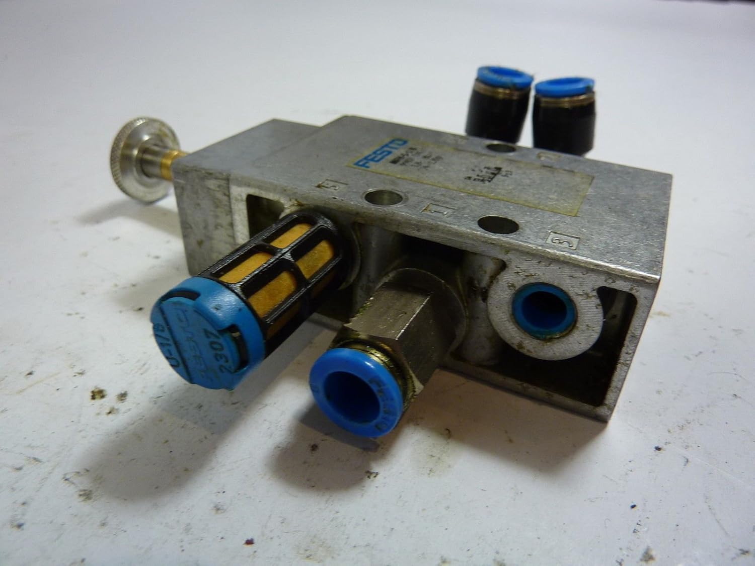 Festo MFH51/8 Solenoid Valve w/ Manual Override 10 Bar/145 PSI