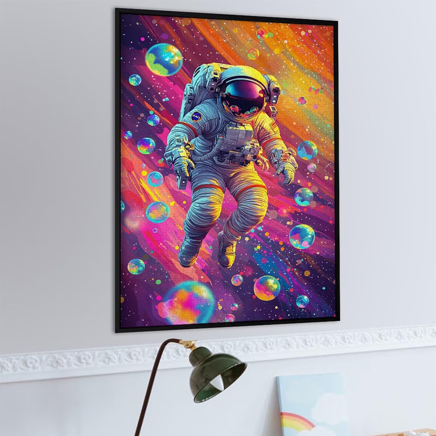 4000 sztuk puzzli, astronauci kosmiczni4000 sztuk puzzli dla dorosłych, prezent na rocznicę i Boże Narodzenie, dekoracja domu, zapobieganie degeneracji mózgu u osób starszych v-802