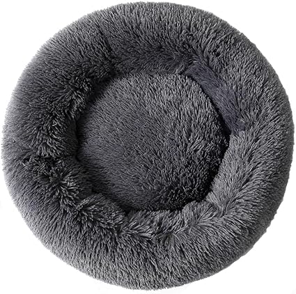 Donut Dog Bed Small Pet Bed Cat Bed Pet Beds Puppy Bed Kitten Bed Rabbit Bed Kitten Beds for Indoor Kittens Cat Beds for Indoor Cats Up to 7 Lbs