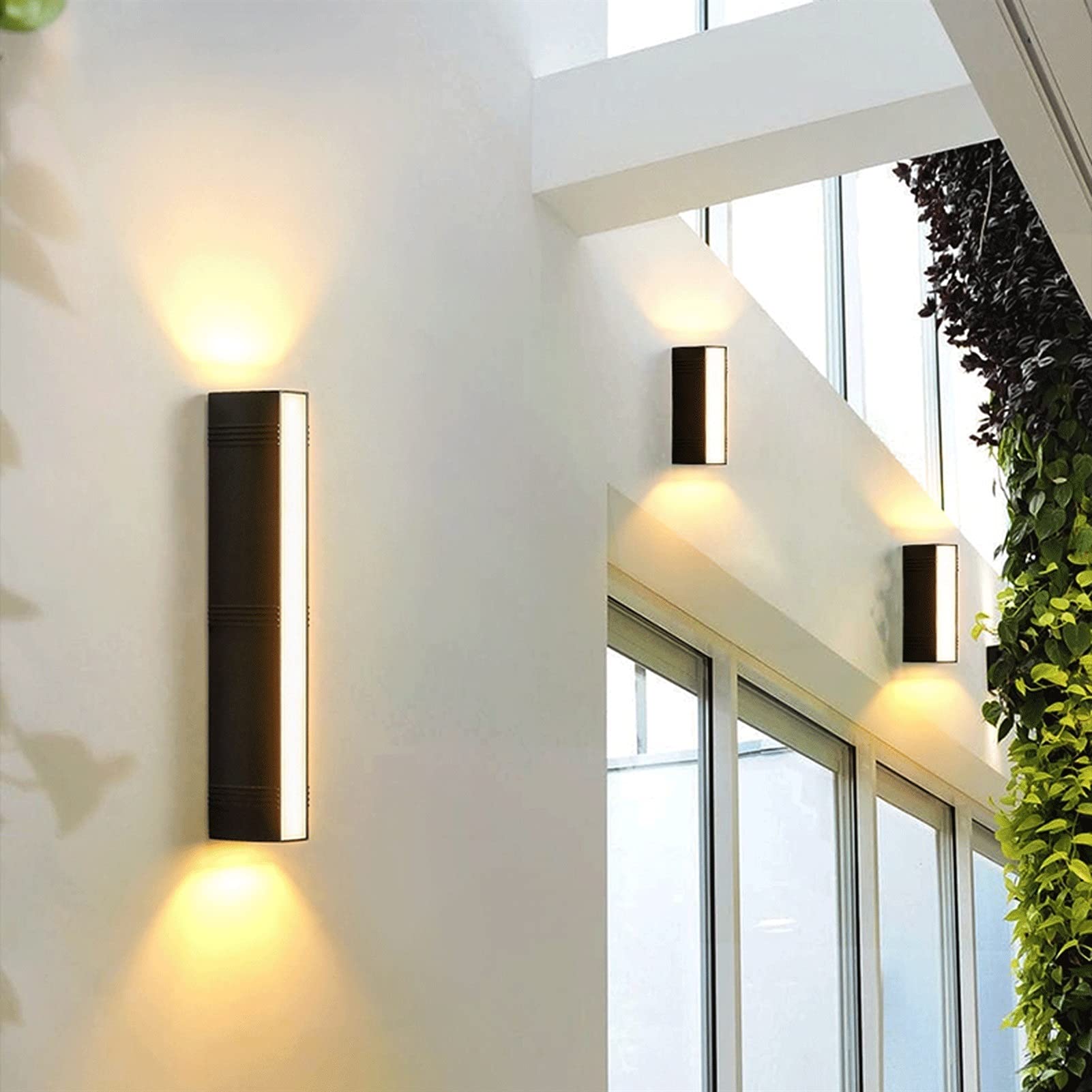 lampa ścienna Nowoczesna LED Akrylowa Ścianie Oświetlenie 15W Ciepłe 2700K W górę Down Wall Lampy do Sypialni Corridor Schody Łazienka Oświetlenie Oświetlenie wewnętrzne Nie ściemnialny Room Room Deco