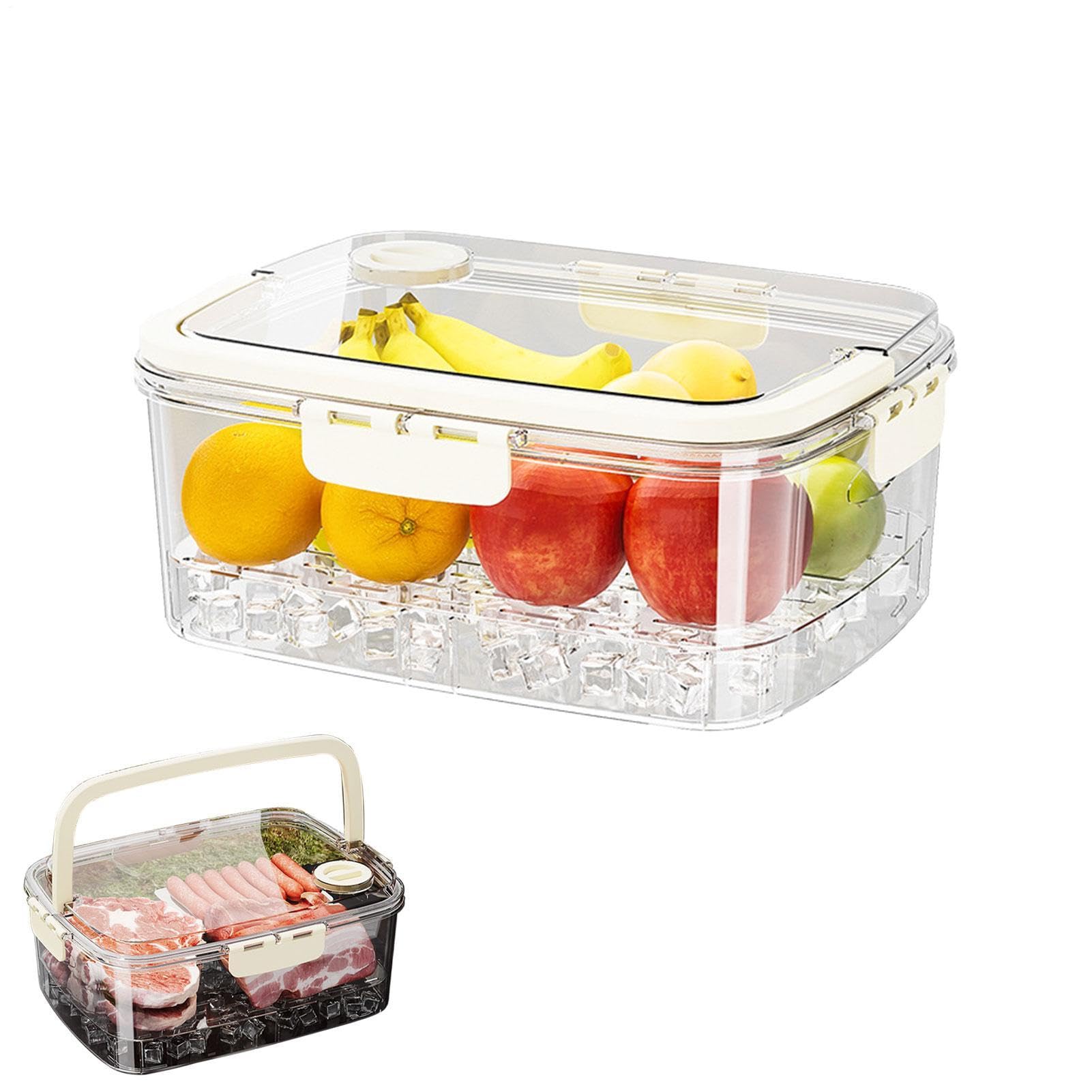 Boîte à charcuterie transparente grande capacité