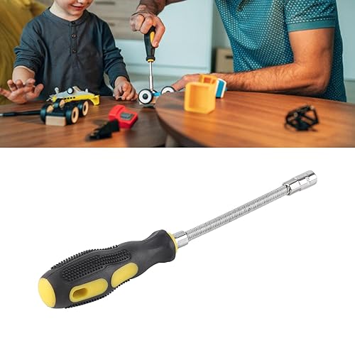 Miniatura 9 de Destornillador de tuerca flexible, 0.276 in aro elástico varilla suave destornillador flexible destornillador tuerca desmontaje reparación