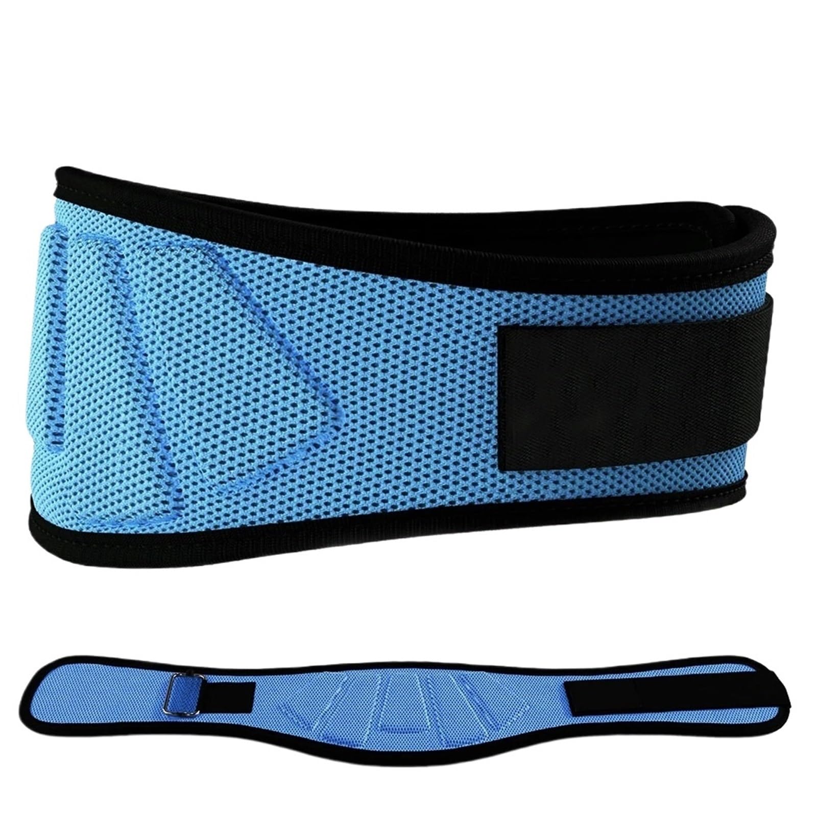 Cintura da Bodybuilding per la Palestra Pesi Sollevamento Vacchetta Cuoio 6 (15 cm) Pesistica Fitness Allenamento Schiena Lombare per Uomo e Donna (L (85-105 cm misura