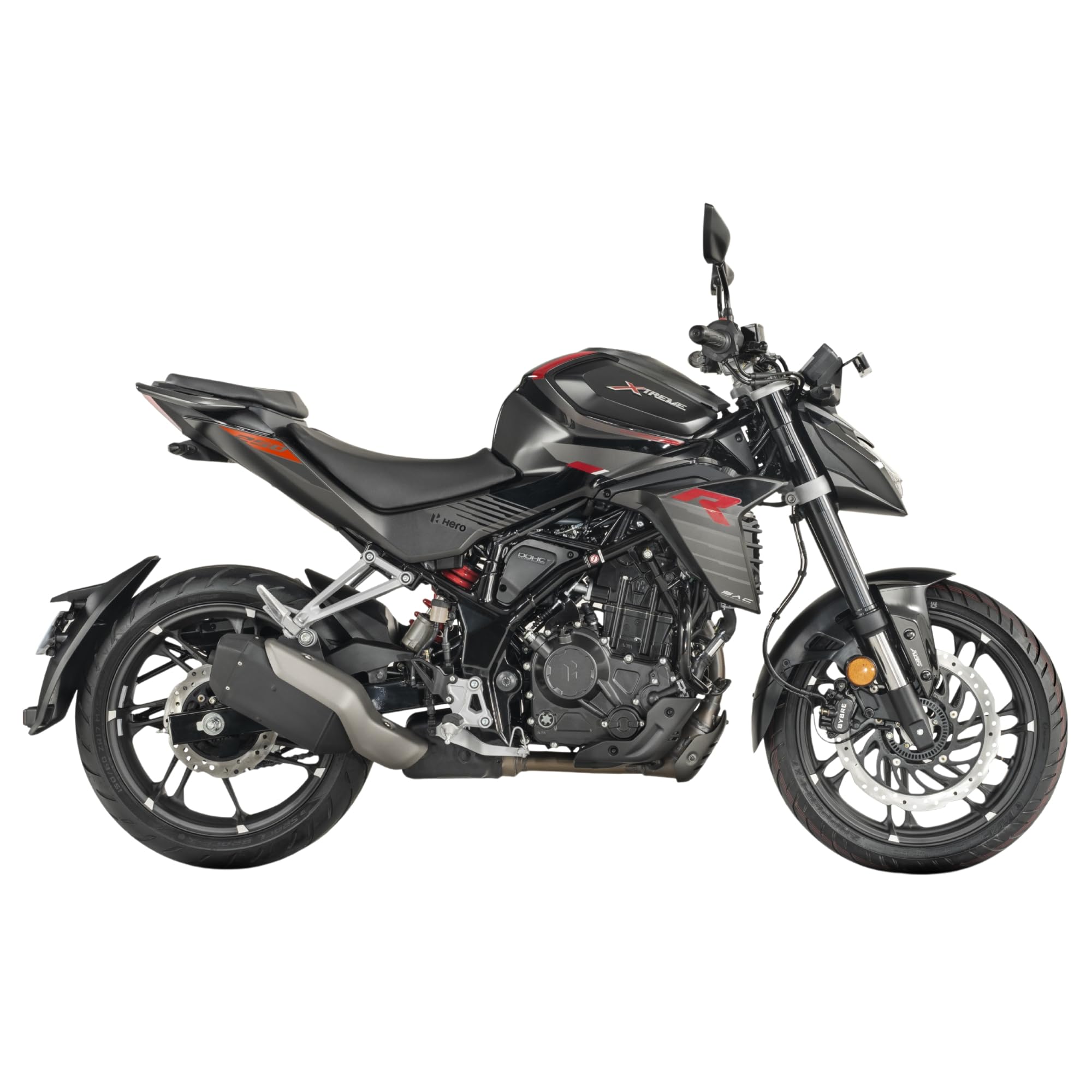 Hero MotoCorp XTREME 250R FI CON DDSC (OBD2B) Motorcycles/Bike Stealth Black Booking for Ex-Showroom Price