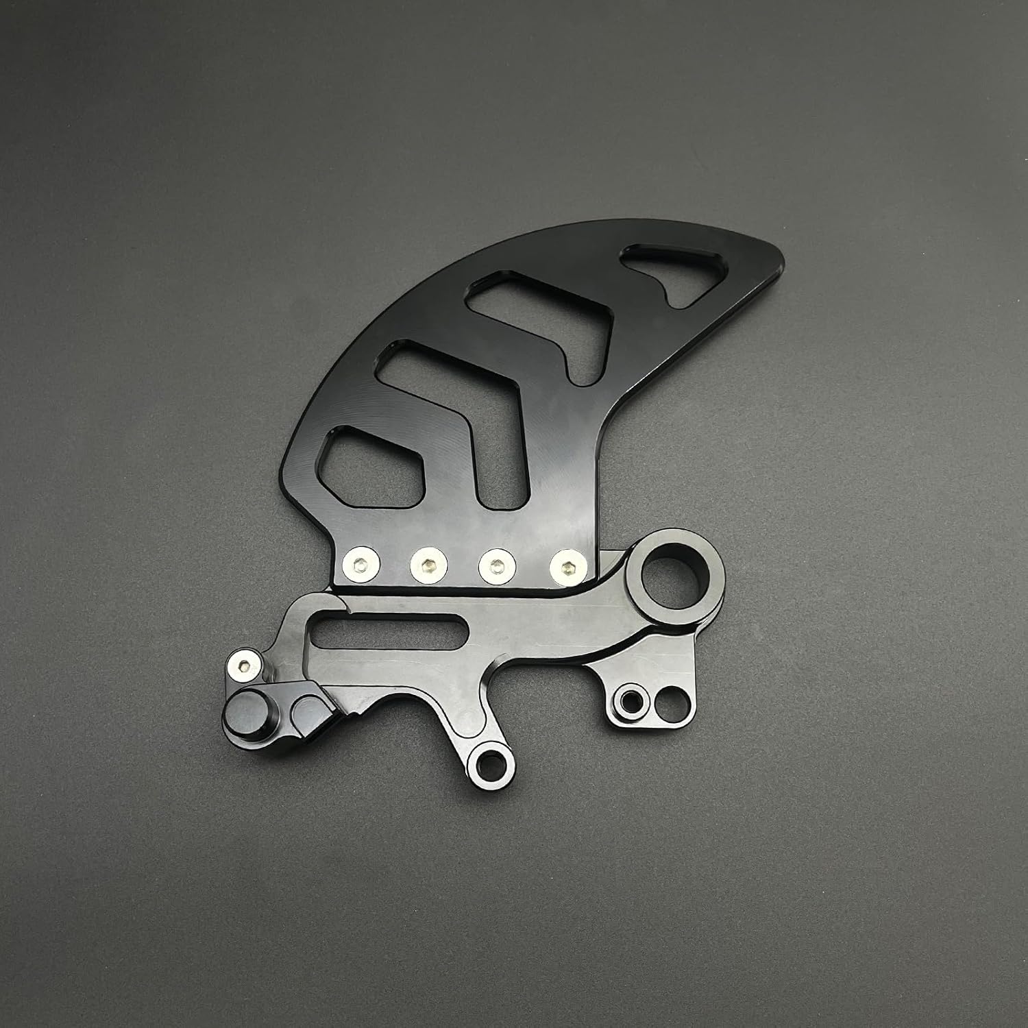 Rear Brake Disc Rotor Guard Brake Disc Cover Protector Fit for Surron Ultra Bee (Black)