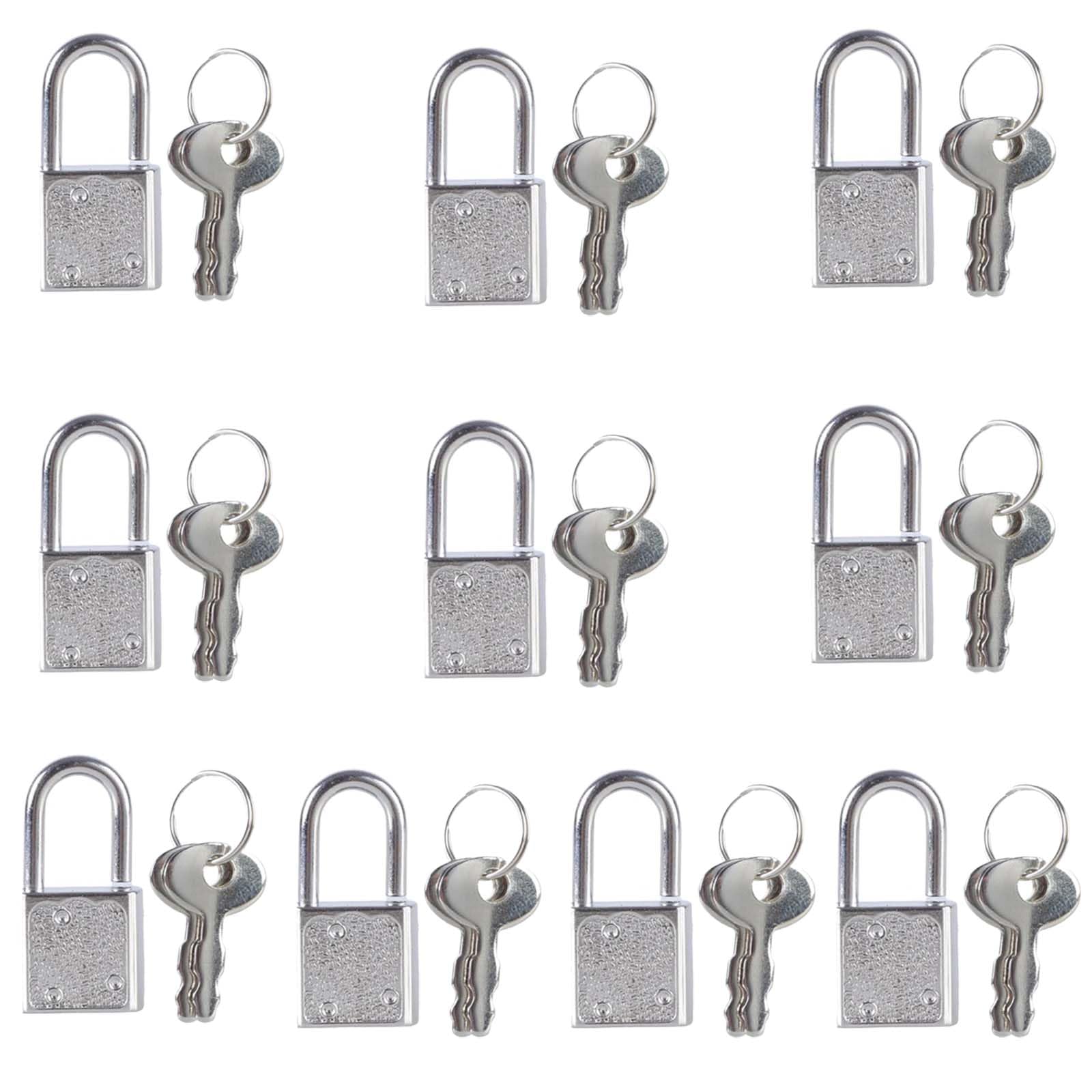 Amazon.com: Mini Cute Diary Padlock -Silver-10 Pcs | Vintage Style
