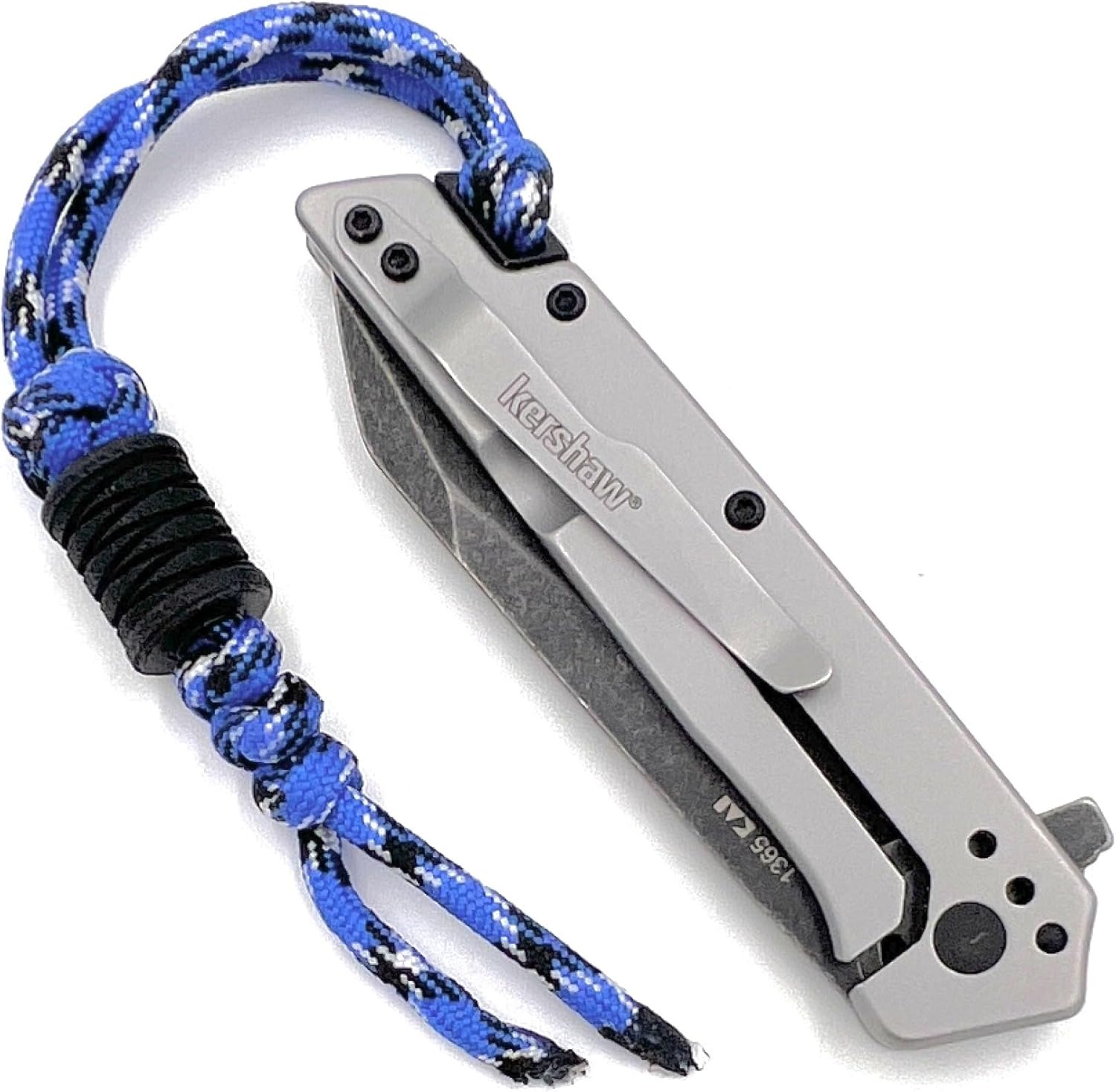 Dynamic EDC Beads - Double Barrel Plus Two Blackout Pack - Carbon Fiber Infused EDC Bead Pack - with Metal cores (Four Piece Set 18mm by 14.7mm, 6mm Metal core) - Black Tactical Lanyard Bead kit - Image 9