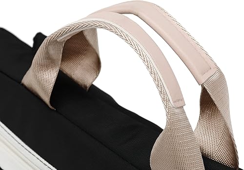 Miniatura 6 de Funda protectora de 360 con múltiples bolsillos para laptop, maletín para laptop de 15.6 pulgadas y 16 pulgadas (negro)