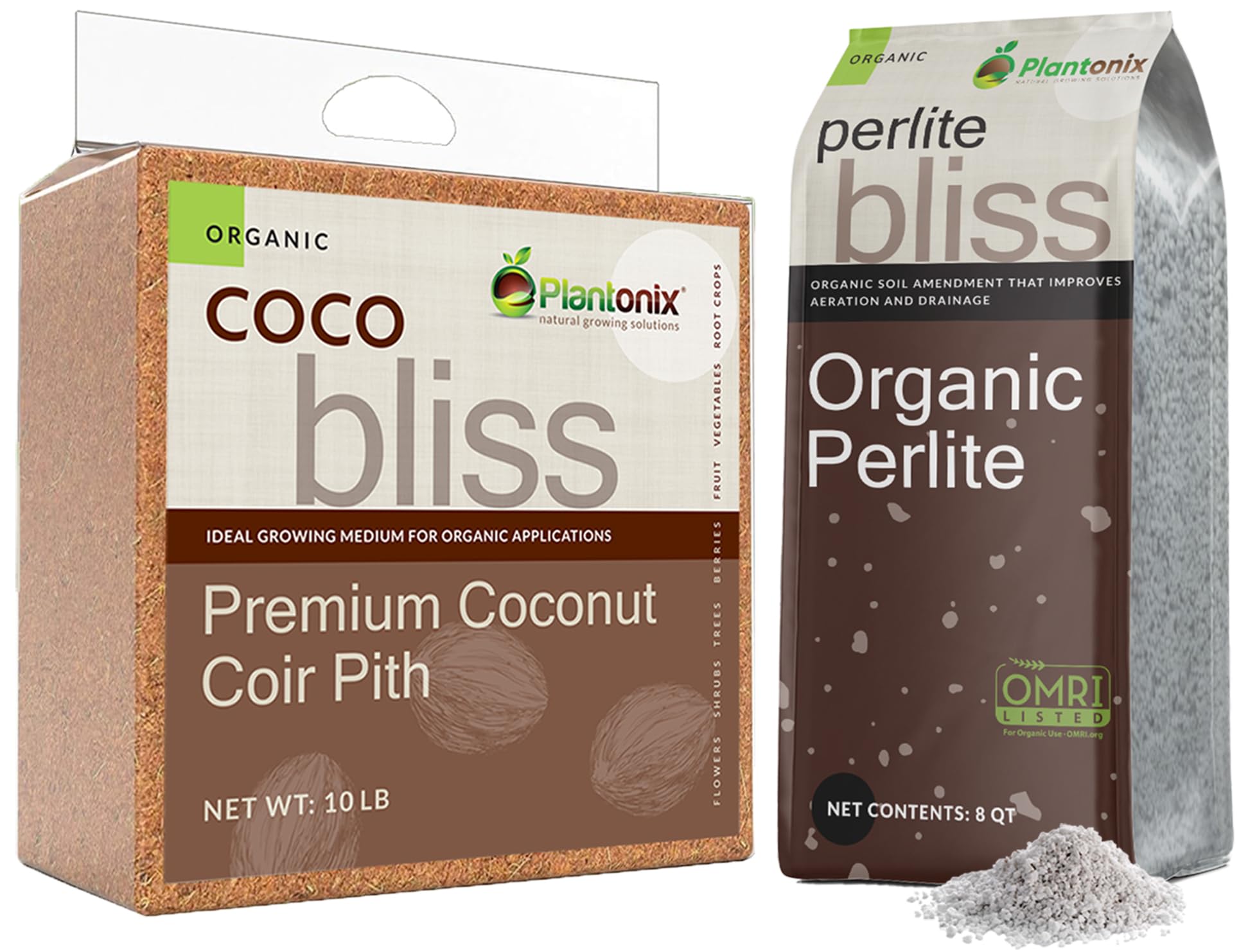 cocoページ Amazon.com : Coco Bliss (10lbs) + Perlite Bliss (8 Qts) - Organic